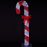 CANVAS LED Whimsical Candy Cane Decoration, 8-ft | CANVASnull
