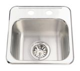 Cuve de lavage simple Kindred Steel Queen Hospitality, 13 5/8 po | Franke Kindrednull
