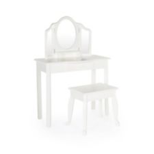 Guidecraft Classic Vanity Stool White Canadian Tire