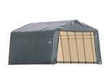 Abri à toit pointu ShelterLogic ShelterCoat, gris, 13 x 28 x 10 pi | Shelter Logicnull