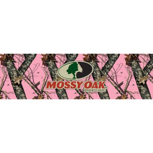 Pellicule pour vitre camouflage Break-Up rose avec logo Mossy Oak, camionnette pleine grandeur Image de l’article