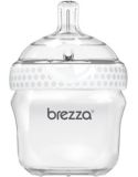 Biberon en polypropylène Baby Brezza, blanc, 5 oz | Baby Brezzanull