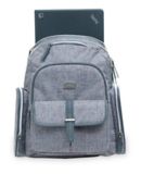 carter's cross hatch sport backpack diaper bag