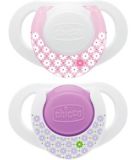 Sucette NaturalFit Chicco, décorative, rose, 0 mois +, P2 | Chicconull