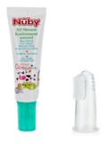 Dentifrice pour bébé Nûby Citroganix, brosse à dents de doigt | Nubynull