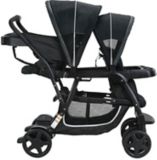 Poussette Graco Ready 2 Grow Duo LX, Click Connect, Gotham | Graconull