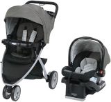 Système de voyage Graco Pace avec siège d'auto pour bébés SnugRide Click Connect 30 LX | Graconull