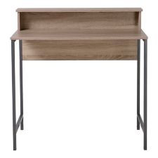 Homestar Titania Computer Desk With Hutch Reclaimed Wood