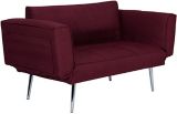 Canapé-lit transformable rembourré avec rangement pour revues Dorel TeenB Euro, baies | Dorelnull