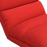 Chaise longue plancher rembourrée réglable à 18 positions Dorel Kool, rouge | Dorelnull