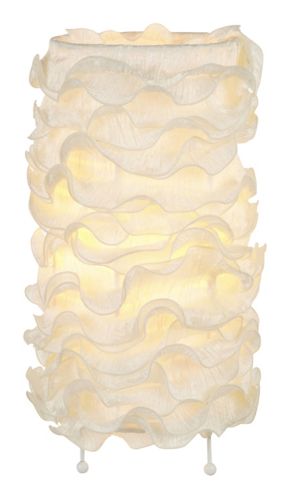 Lampe de table contemporaine en dentelle LumiSource, crème Image de l’article
