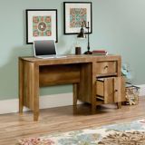 Sauder Dakota Pass 2-Drawer Home Office Executive Desk, Craftsman Oak Finish | Saudernull