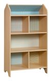 Sauder Pinwheel Kids Dollhouse Bookshelf/Bookcase For Bedroom/Playroom, Urban Ash Finish | Saudernull