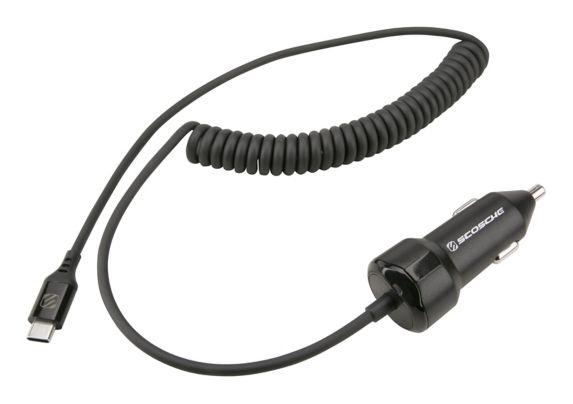 Chargeur pour l'auto Scosche Power Deilvery de 18 W avec connecteur USB-C à Lightning Image de l’article