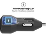 Chargeur pour l'auto Scosche Power Deilvery de 18 W avec connecteur USB-C à Lightning | Scoschenull