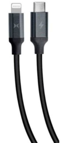 Câble USB recharge et synchronisation type C à Lightning XTREME, noir, 3 pi Image de l’article
