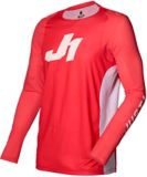 Jersey de motocross Just1 Flex, rouge et blanc | Just1 Racingnull