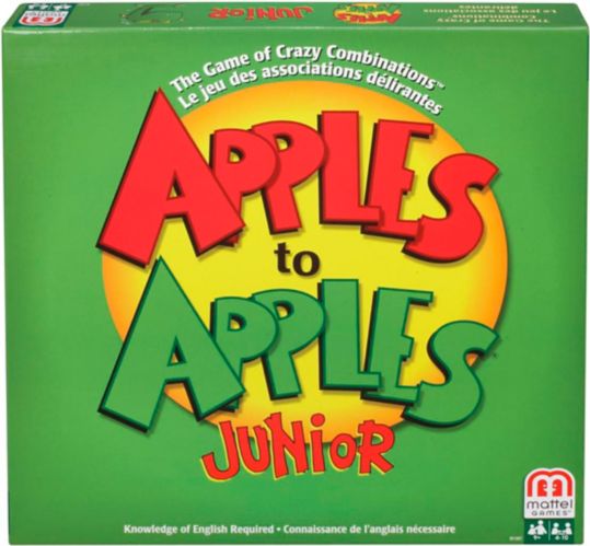 Jeu Mattel Apples to Apples Junior, le jeu des comparaisons démentes!, 9 ans et plus Image de l’article