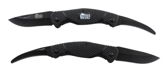 Couteau à 2 lames Yukon Gear avec manche en nylon rempli de verre Image de l’article