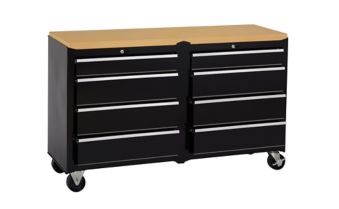 8 Drawer Rolling Cabinet With Mdf Top 53 In Canadian Tire
