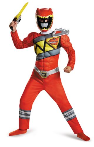Costume d'Halloween Power Ranger rouge pour enfants Image de l’article
