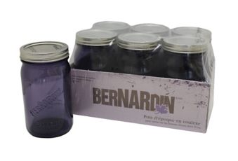 Bernardin Vintage Mason Jars Purple 6 Pk Canadian Tire