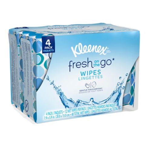 Lingettes Kleenex Fresh On The Go, paq. 4 Image de l’article