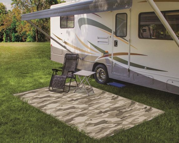 Camco RV Outdoor Camo Mat, 6 x 9ft Canadian Tire