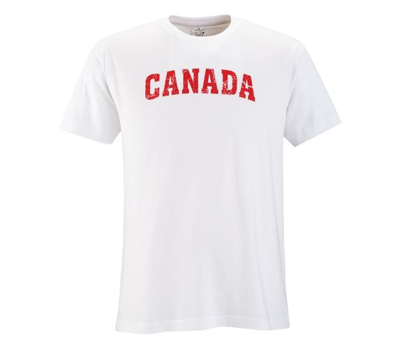 Men's Canada T-Shirt, Assorted Canadian Tire