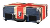 Innovative Technology Suitcase Turntable, Union Jack Pattern