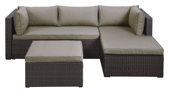 Carling Outdoor Patio Sectional Set 2, Outdoor Furniture Sectionals Canada