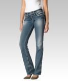 silver suki high rise bootcut jeans