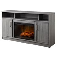 CANVAS Canmore Media Console Electric Fireplace TV Stand, 54-in, 1400W ...