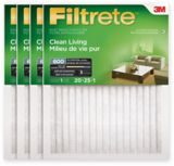 Canadian Tire 3 X Pack Furnance Filters 16x25x1 Merv 6