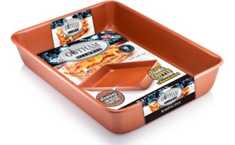 As Seen On Tv Gotham Steel Square Baking Pan Copper Canadian Tire