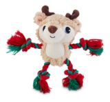 Petco Holiday Deer Rope Limbs Plush Dog Toy, 6in Canadian Tire