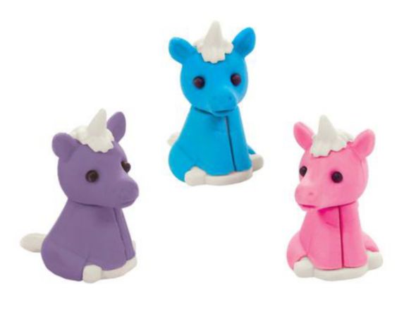 Unicorn Erasers, 12-pk Product image