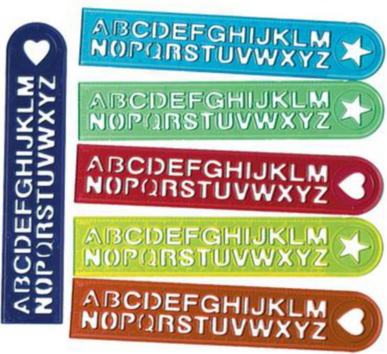 Alphabet Rulers, 12-pk Product image