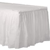 Reusable Plastic Table Skirt Birthday, Party, Anniversary, Assorted Colours, 168 x 29-in | Amscannull
