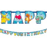 Pokemon Jumbo Add-An-Age "Happy Birthday" Letter Banner, 10-ft | Nintendonull