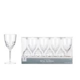 CLEAR Crystal Premium Plastic Wine Glasses, 8-pk