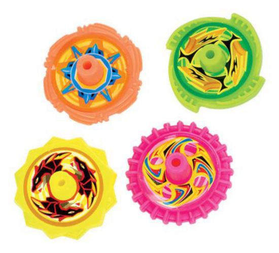 Neon Spinning Tops, 12-pk Product image