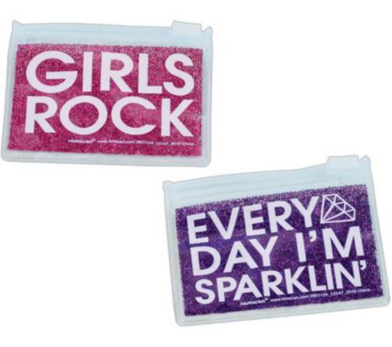 Glitter Girls Rule Coin Purses, 8-pk Product image