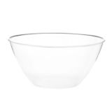 Plastic Serving Bowl for Birthday, Party, Anniversary, Clear, 8 1/2 x 3 3/4-in | Amscannull
