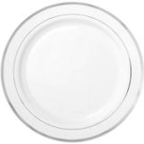 Premium Trim Buffet Plates for Birthday/Wedding/Anniversary, 10-pk, More Options Available | Amscannull