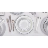 Trimmed Premium Plastic Dinner Plates for Birthdays, Weddings, 10-pk, More Options Available | Amscannull