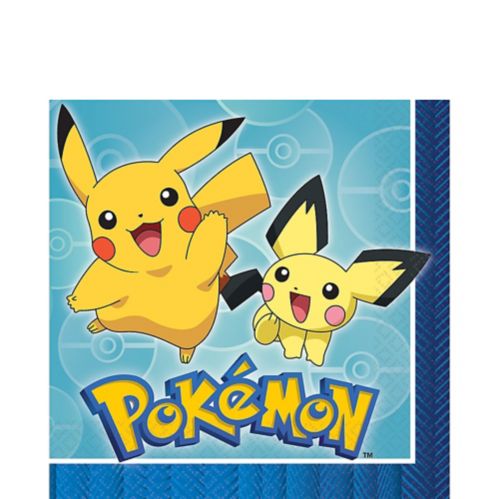 Pokémon Large Lunch Paper Napkins, 16-pk Product image