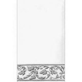 Scroll Design Premium Paper Towels, White & Silver, 24-pk | Amscannull