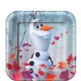 Disney Frozen 2 Dessert Paper Plates featuring Olaf, 8-pk | Disneynull