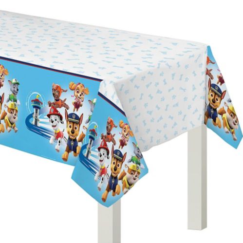 PAW Patrol Adventures Plastic Table Cover for Indoor/Outdoor use, 54-in x 96-in Product image